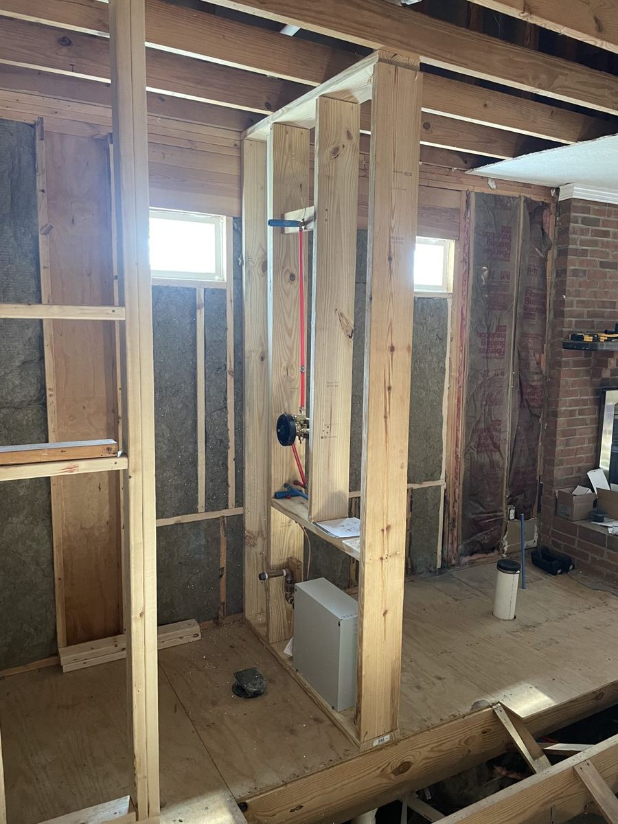 New Construction Plumbing work by Good Help Plumbing
